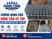 Chông Hàng Rào Bình Tân Uy Tín – Gia Công Theo Yêu Cầu, Giá Tốt