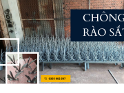 Gia Công Chông Rào Sắt Theo Yêu Cầu Tại Bình Tân
