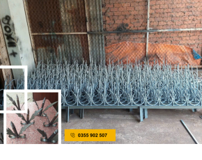 Gia Công Chông Rào Sắt Theo Yêu Cầu Tại Bình Tân