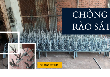 Gia Công Chông Rào Sắt Theo Yêu Cầu Tại Bình Tân